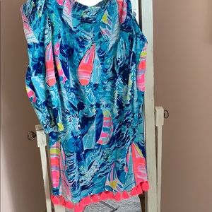 Lilly Pulitzer cover up/ beach dress